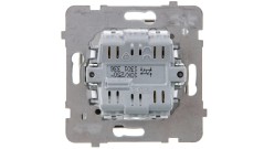 AS Łącznik świecznikowy satyna light ŁP-2G/m/45