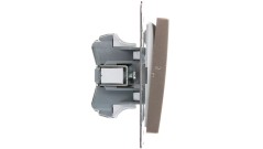 AS Łącznik świecznikowy satyna light ŁP-2G/m/45