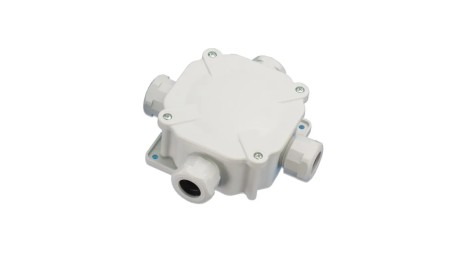 Puszka n/t hermetyczna PH PG16 75x75x33 5x4mm2 IP67 szara A.0035