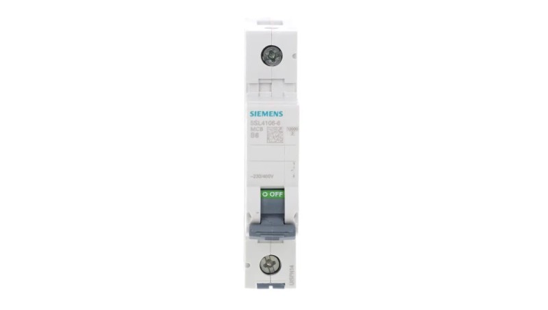 Wyłącznik nadprądowy 1P B 6A 10kA AC 5SL4106-6