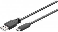 Przewód USB 2.0 HighSpeed USB-C - USB-A 1,8m 55468