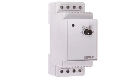 Termostat Devireg 330 230V 16A 5-45C IP20 biały 140F1072