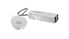 Oprawa awaryjna AXP IP65/20 LED 3W 375lm (opt. otwarta) 3h jednozadaniowa AT biała AXPO/3W/B/3/SE/AT/WH