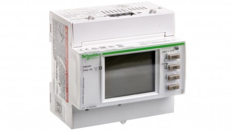 Miernik parametrów sieci z Modbus RS485 2we/2wy cyfrowe na szynę DIN METSEPM3255