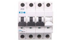 Wyłącznik nadprądowy 3P+N C 40A 15kA FAZ C40/3N 278979