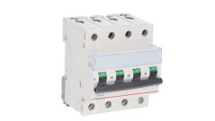 Wyłącznik nadprądowy 4P C 1A 6kA AC S304 TX3 403554