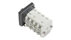 Łącznik krzywkowy gwiazda-trójkąt 3P 40A IP65 Łuk 40-22 z płytką 924011