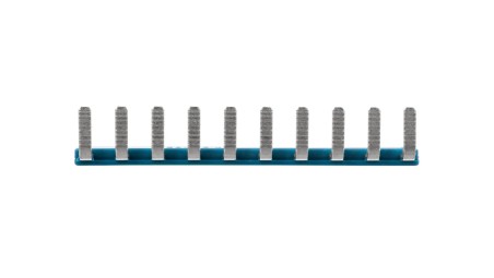 Mostek wtykany 10-torowy raster 6,15mm niebieski EB 10- DIK BU 2716680