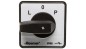 Łącznik krzywkowy L-0-P 100A mocowany do pulpitu pokrętło czarne SK100-3.8368P03