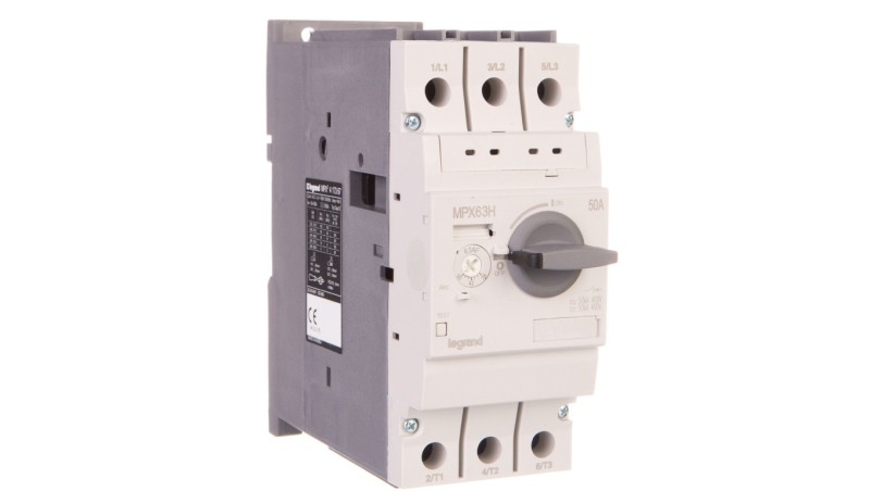 Wyłącznik silnikowy 3P 24kW 34-50A MPX3 63H 417367 Wyłącznik silnikowy 3P 24kW 34-50A MPX3 63H 417367