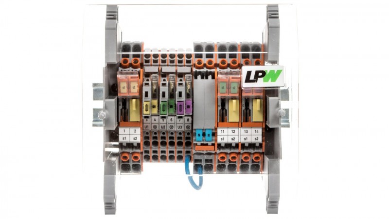 Listwa pomiarowa LPW 14-torowa 60V AC równoległa 847-297/060-2000