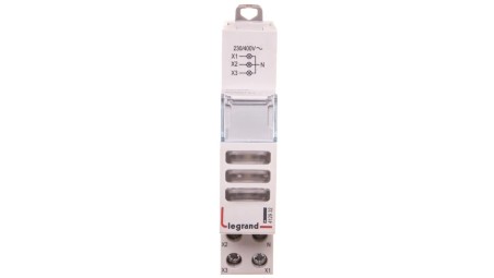 Lampka modułowa 3xLED biała 230/400V L433 412932