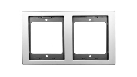 K.5 Ramka 2-krotna pionowa aluminum 13237003