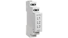 Wskaźnik zasilania 230V AC LED żółta/zielona/czerwona sieć TN LKM-05-40 EXT10000048