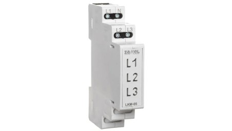 Wskaźnik zasilania 230V AC LED żółta/zielona/czerwona sieć TN LKM-05-40 EXT10000048