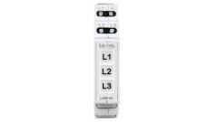 Wskaźnik zasilania 230V AC LED żółta/zielona/czerwona sieć TN LKM-04-40 EXT10000047