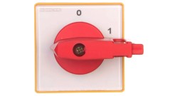 Łącznik krzywkowy 0-1 4P 10A /+blokada/ 4G10-92-U S6 /z 1-szym stykiem złoconym/