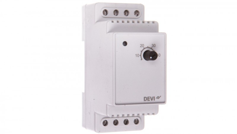 Termostat Devireg 330 230V 16A 5-45C IP20 biały 140F1072