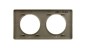 CELIANE Ramka ANODISED Tekstura aluminium- podwójna 068722