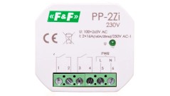 Przekaźnik elektromagnetyczny 2Z 16A 100-265V AC (160A/20ms) PP-2Zi-230V