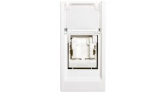 Zenith Gniazdo komputerowe pojedyncze RJ45 kat.5e UTP białe 1 moduł WS210 L4762