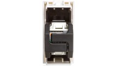 Zenith Gniazdo komputerowe pojedyncze RJ45 kat.5e UTP białe 1 moduł WS210 L4762