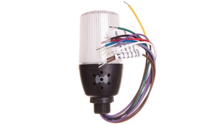 Wielofunkcyjna kolumna sygnalizacyjna LED z buzzerem 55mm 230V AC IP65 T0-IF5M220ZM05