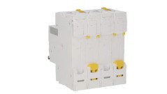 Wyłącznik nadprądowy 3P+N C 20A 6kA AC iC60N-C20-3N A9F04720