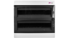 Rozdzielnica modułowa 2x18 natynkowa drzwi dymne / IP 40 400V AC / ECT 2X18PT-s 001101085