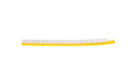 Końcówka tulejkowa 1mm2 żółta izolowana AI 1,0-8 YE-S 1212782 /1000szt./