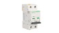 Wyłącznik nadprądowy 2P C 4A 10kA AC iC60H-C4-2 A9F07204 Wyłącznik nadprądowy 2P C 4A 10kA AC iC60H-C4-2 A9F07204
