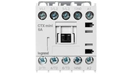 Stycznik mocy 6A 3P 230V AC 1Z 0R CTX3 MINI 417006