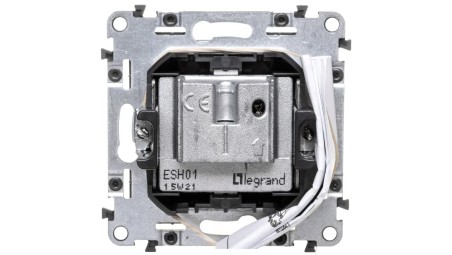 VALENA LIFE Gniazdo antenowe RTV/SAT końcowe aluminium 753352