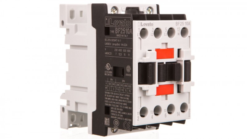 Stycznik mocy 3P 25A 12,5kW przy 400VAC AC3, cewka 110VAC 50/60Hz, 1Z 0R BF2510A110 Stycznik mocy 3P 25A 12,5kW przy 400VAC AC3, cewka 110VAC 50/60Hz, 1Z 0R BF2510A110