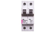 Wyłącznik nadprądowy 2P B 10A 10kA AC ETIMAT10 002123714