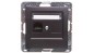 IMPRESJA Gniazdo komputerowe pojedyncze RJ45 kat.5e MMC antracyt GPK-1Y/K/m/50 IMPRESJA Gniazdo komputerowe pojedyncze RJ45 kat.5e MMC antracyt GPK-1Y/K/m/50