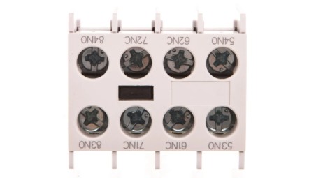 Styk pomocniczy 2Z 2R montaż czołowy CTX3 MINI 417155