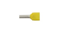 Końcówka tulejkowa izolowana HI 2X1/8 żółta E08KH-02020104721 /100szt./