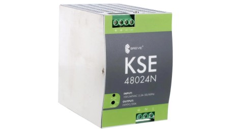 Zasilacz impulsowy KSE 48024M 230/ 24VDC 20A 480W na szynę DIN, Uzas: 96-264VACVAC, Ta70, 17000-0940