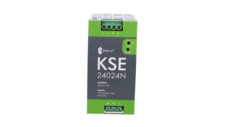 Zasilacz impulsowy KSE 24024M 230/ 24VDC 10A 240W na szynę DIN, Uzas: 96-264VACVAC, Ta70, 18924-9988