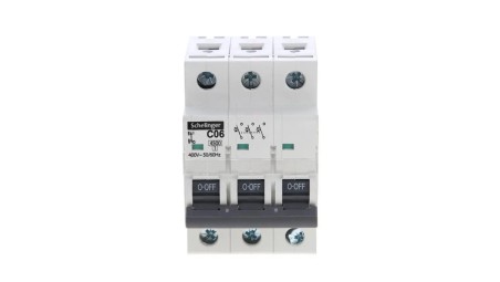 WYŁĄCZNIK NADPRĄDOWY 4,5KA 3P C 06A SCHELINGER A02-G7-3P-C06