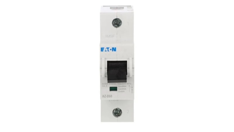 Wyłącznik nadprądowy 1P D 50A 25kA AC AZ-D50 211814 Wyłącznik nadprądowy 1P D 50A 25kA AC AZ-D50 211814