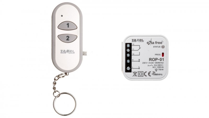 Zestaw sterowania bezprzewodowego uniwersalny (ROP01+P257/2) RZB-05 EXF10000077
