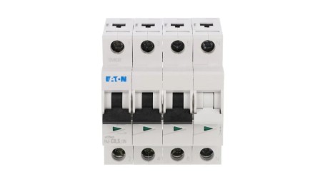 Wyłącznik nadprądowy 3P+N C 0,5A 15kA AC FAZ-C0,5/3N 278958