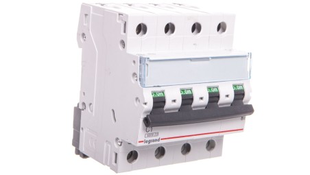 Wyłącznik nadprądowy 4P C 1A 6kA AC S304 TX3 403554