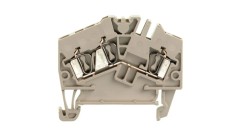 Złączka szynowa 3-przewodowa 2,5mm2 beżowa ZDU 2.5-2/3AN Ex 1706010000