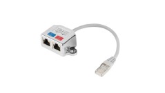Adapter - rozdzielacz LAN RJ45 - 2xRJ45 FTP /2 urządzenia na 1 kablu/ AD-0026-S