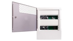 Rozdzielnica modułowa 2x12 podtynkowa IP40 drzwi przezroczyste Mini Pragma MIP22212T