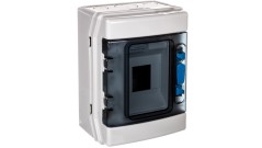 Szafka modułowa 1x4 natynkowa IP65 IKA-1/4-ST 174221