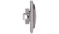 Berker/B.Kwadrat Gniazdo podwójne z/u 16A IP20 aluminium 5361838984
